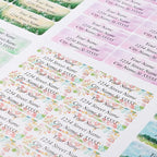 Return Address Labels - Personalized Address Labels, Custom Address Labels Colorful Patterns, Can Be Used for Box, Paper, Plastic, Glass, Metal (2.6x1 Inch, Set of 220, Glossy Vinyl)