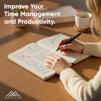 Dated, 2026 Planner, 8.5" x 11" - The Productivity Planner to Achieve Your 2026 Goals - Planner 2026-2027 by PRODUCTIVITY STORE (A4, BROWN)