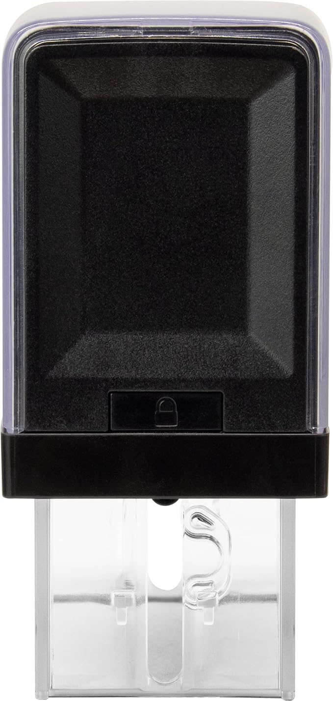 COLOP XXL Size Self Inking Custom Signature Stamp - Choose from Many Fonts & 15 Ink Colors