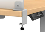 Desk Divider for Students and Desk Privacy Panel. Office Partitions and Ideal Cubicle Light Shield. Frosted Acrylic Clamp-on Desk Partition - 17” W x 18”H Divider