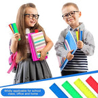 Zonon 100 Pcs 6 Inch Rulers Bulk Plastic Flexible Small Straight Rulers with Inches and Centimeters First Day of School Gift for Students Back to School Office Supplies(Bright Color, Opaque)