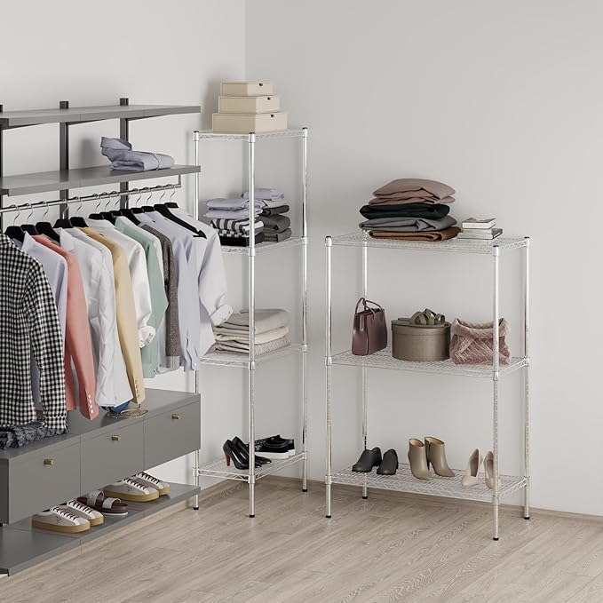 Regal Altair 18" Deep x 36" Wide x 54" Height Wire Shelving Kit | 3-Tier | NSF Commercial Storage Rack Unit