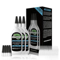 Ultra-Thin Super Glue Liquid Kit 9.2 oz, Fast Drying Clear Superglue for Plastic Metal Glass Shoe 3D Printing, Instant Cyanoacrylate Adhesive for Woodworking Stabilizing CA Finish Jewelry Inlay