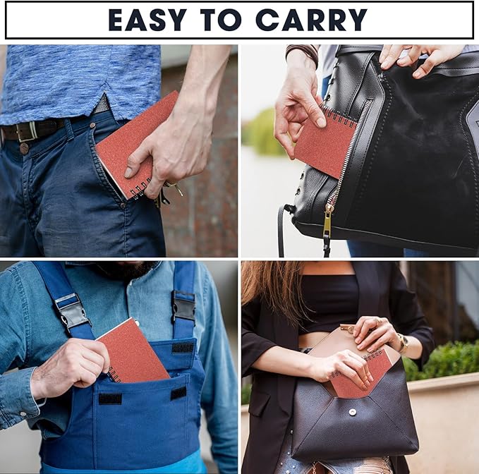 Jutom 18 Pcs Small Spiral Notebooks Memo Pads 3x5 Bulk Small Pocket Notebooks Mini Notepads with Lined Pages Mini Journals for Office Back to School Work Writing Supplies, 120 Pages (Rose Gold)