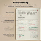 Dated, 2026 Planner, 8.5" x 11" - The Productivity Planner to Achieve Your 2026 Goals - Planner 2026-2027 by PRODUCTIVITY STORE (A4, BLUE)