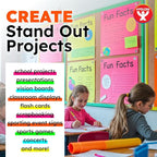 Hygloss Medium Poster Board 11x14 - 25 Neon Green Single Color Poster Boards Bulk Pack - 10 Pt. Thickness Colored Poster Board Paper for Projects, Signs, Displays - Posterboard Multipack 11" x 14"