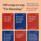 Preteens are Human | 140 Conversation Cards to Help You Get to Know Preteens | Card Game for Middle School Preteens | Designed by Experts for Grades 6-8 | Ages 11-13+