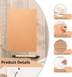 100 Pack Blank Kraft Notebooks, 8.3x5.5 Inches A5 Small Journals Bulk Blank Notebooks 80 Gsm Unlined with 60 Pages A5 Subject Notebooks Traveler Journal Set for Adult Students Back to School Supplies