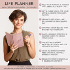 Life Planner - A 12 Month Journey to Crush Your Goals, Increase Productivity, Passion, Success & Happiness - Weekly & Monthly Life Planner, Habit-Tracker, Gratitude Journal & Organizer, A5