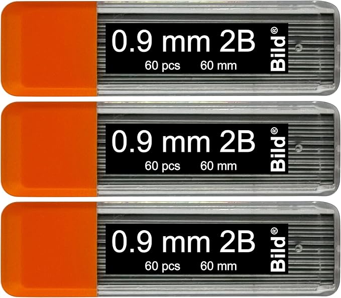 Bild Premium Mechanical Pencil Lead Refills (2B, 0.9 mm)