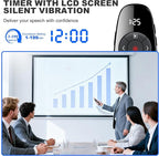 USB C Rechargeable Presentation Clicker Wireless Presenter Remote for PowerPoint Presentations with Timer