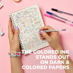 SAKURA Gelly Roll Gel Pens - Gift Set - Ink Pen Set - Art DIY Projects - Assorted Point Sizes with Storage Case - Assorted Colored Ink with Special Effects - 74 Pack