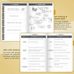 Clever Fox Planner – Undated Weekly & Monthly Planner for Productivity, Time Management & Goals – Organizer Journal – A5 (Amber Yellow)