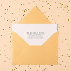 Address Stamp - Custom Stamps for Mailing I Create Personalized Name and Return Address I Up to 3 Lines of Text I Includes Ink Color Options I Self Inking and Wooden Rubber Stamp Options (Print Font)