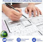 Wide Format Paper 24 In x 150 Ft,4 RollsPlotter Paper on 2" Core, CAD Bond Rolls for CAD Printing on Wide Format Ink Jet Printers,Choice for Engineering Plans, Architectural Designs and GIS Maps