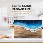 TR-LIFE 10 Inch Large Plate Stands for Display - Metal Plate Holder Display Stand + Picture Frame Holder Stand + Small Easels for Decorative Platter, Book, Plaques, Photo, Tabletop Art (2 Pack)