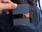 DMFLY Business Card Holder for Women & Men - Multi Card Case, Business & Pocket Card Holder, Credit & Name Card Wallet with Magnetic Closure, Blue-zs