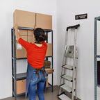 Storage Room Door Sign for Business and Home, Self-Adhesive Durable Modern Storage Room Sticker, Authorized Personnel Only Signs for Industry, Hospital, Restaurants, Private Area