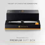 Cross ATX Refillable Fountain Presented in a Luxury Gift Box - Medium Point, Black Ink, Sandblasted Titanium Gray