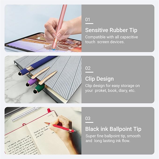 CRME 10pcs Funny Nurse Pens Set Engraving unusual Inspirational Quotes Pens Nice Pen Body has Rubber Coating Comfortable to Hold for Daily and Office Use Inspirational Gifts for Women
