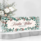 Personalized Name Plate for Desk Custom Acrylic Desk Name Plate Custom Employee Appreciation Gifts Office Gifts for Women, Men, Boss, Coworkers, Teacher, Nurse (Holly)