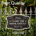 Custom Decorative Outdoor Metal Sign - Personalized Aluminum Driveway Sign, Waterproof, Made in USA - Design 3 Black Charcoal 18x12 In