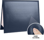 Diploma Cover 8.5” x11” Diploma Holder of Graduation Leatherette Padded Certificate（Tent Style