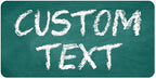 Custom Sign, Custom Street Sign, 11 Font Colors, 13 Font Styles, 4 Hole Options, 22 Sizes, 9x18 Inches, Rust Free DiBound, Fade Resistant, Made in USA by My Sign Center (Chalkboard Green)