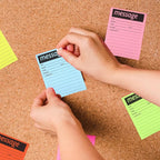 9Pack Phone Message Pads for Office, 4 x 5 Inch Self-Stick Note Pads, While You were Out Message Pad Neon Sticky Notes, Urgent Sticky Note for Work Call, Office Supplies, 50 Sheets/Pack (Style-B)