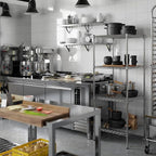 Regal Altair 24" Deep x 24" Wide x 64" Height Wire Shelving Kit | 4-Tier | NSF Commercial Storage Rack Unit
