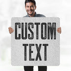 Custom Sign, Custom Street Sign, 11 Font Colors, 13 Font Styles, 4 Hole Options, 22 Sizes, 30x30 Inches, Rust Free DiBound, Fade Resistant, Made in USA by My Sign Center (Concrete)