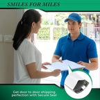 2000 Pack Secure Seal White Poly Mailers - 6x9 Safe Shipping Bags - E-Commerce Self Sealing 2 Mil Poly Envelopes