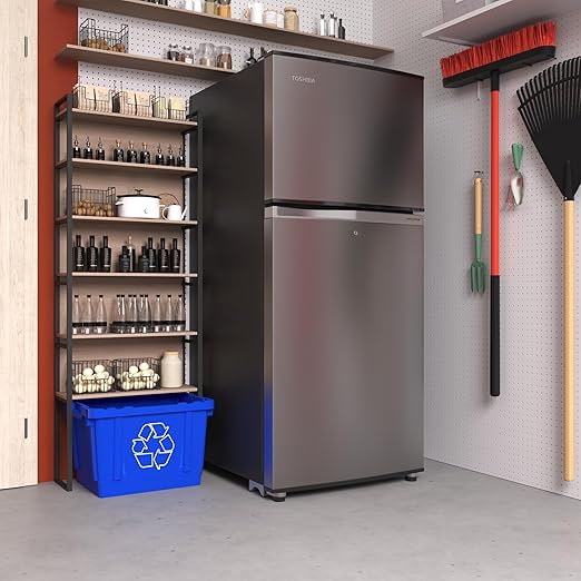 14 Gallon Rectangular Blue Recycling Bin | 4 Pack | Inside Outside Curbside | Stackable Box for Paper Plastic