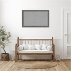 Amanti Art Black Framed Magnetic Board 28x44 Large Vision Board for use with Magnets, 100% Metal Sheet to Display Items as Office Decor or for Home Organization in mudroom, Kitchen or Kids Room