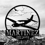 Personalized Metal Airplane Wall Art, Airplane Name Sign, Customized Pilot Name Sign, Airplane Hangar Sign Decor, Aviation Home Office Decor, Large Outdoor Decor, Pilot Gifts, Aircraft Lovers Gift