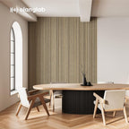 Olanglab Wood Slat Wall Panels 4 Pack, Wooden Acoustic Wall Panels, 94.5"x12.6" Each 3D Wall Panels for Interior Wall Decor (Warm Oak-Extendo Trio)