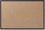 Quartet Cork Board, Bulletin Board, 8' x 4' Corkboard, Black Frame (2308B)