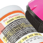 Guard Your ID Wide Advanced Roller 2.0 Identity Theft Prevention Security Stamp Pink