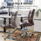 Anidaroel 36"x48" Chair Mat for Hardwood Floor/Tile Floor, Desk Chair Mat for Hard Floors, Under Desk Rug Protector for Rolling Chair, Computer Gaming Chair Mats, Low Pile Carpet Floor Mat