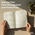 Dated, 2026 Planner, 5.8” x 8.3” - The #1 Productivity Planner to Achieve Your 2026 Goals - Planner 2026-2027 by PRODUCTIVITY STORE (A5, BROWN)
