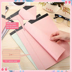 Fuutreo 8 Pcs 8.5'' x 11'' Colored Legal Pad Writing Pads Narrow Ruled 50 Sheets Per Notepad Perforated Writing Notepad Office Supplies for College Office Business (Sweet Color)