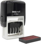 MaxMark Dater 4000 Self Inking Date Stamp - Red