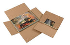 Tape Logic TLM4BKK Easy-Fold Mailers, 17 1/8" x 14 1/8" x 2", Kraft (Pack of 50)