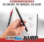 Pentel EnerGel Kuro Shades of the Ocean, Retractable Liquid Gel Pen, Assorted Ink Colors, Pack of 5 (BL437OCNPF5)