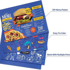 25 Sheets Navy Blue Cardstock - 8.5'' x 11'' Double-sided Cover Card Stock 92lb/250gsm Heavyweight Thick Paper for Art Crafts Scrapbooking DIY Cards Party Décor Invitations UAP13NB