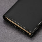 Leather Business Card Case Holder for Men & Women, Italian Calfskin