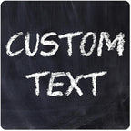 Custom Sign, Custom Street Sign, 11 Font Colors, 13 Font Styles, 4 Hole Options, 22 Sizes, 12x12 Inches, Rust Free DiBound, Fade Resistant, Made in USA by My Sign Center (Chalkboard Black)