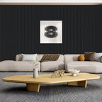 5 Pack Acoustic Panels, 48 x 24x 0.4 Inch Sound Proof Panels for Walls, Premium Wall Sound Absorbing Panels, Decorative Sound Dampening Panels for Media Room, Office and Studio,Black