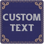 Custom Sign, Custom Street Sign, 11 Font Colors, 13 Font Styles, 4 Hole Options, 22 Sizes, 24x24 Inches, Rust Free DiBound, Fade Resistant, Made in USA by My Sign Center (Fauxsaic 1)