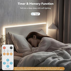 PAUTIX COB LED Strip Light 32.8ft,LED Lights UL-Listed Daylight White 6000K Strip Lights with RF Remote,Dimmable Super Bright 24V Cool White Natural White LED Tape Lights,Cabinet Office Lighting